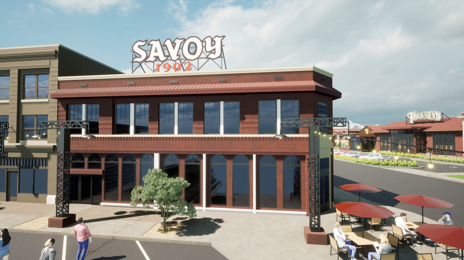 Restaurant & Retail Building