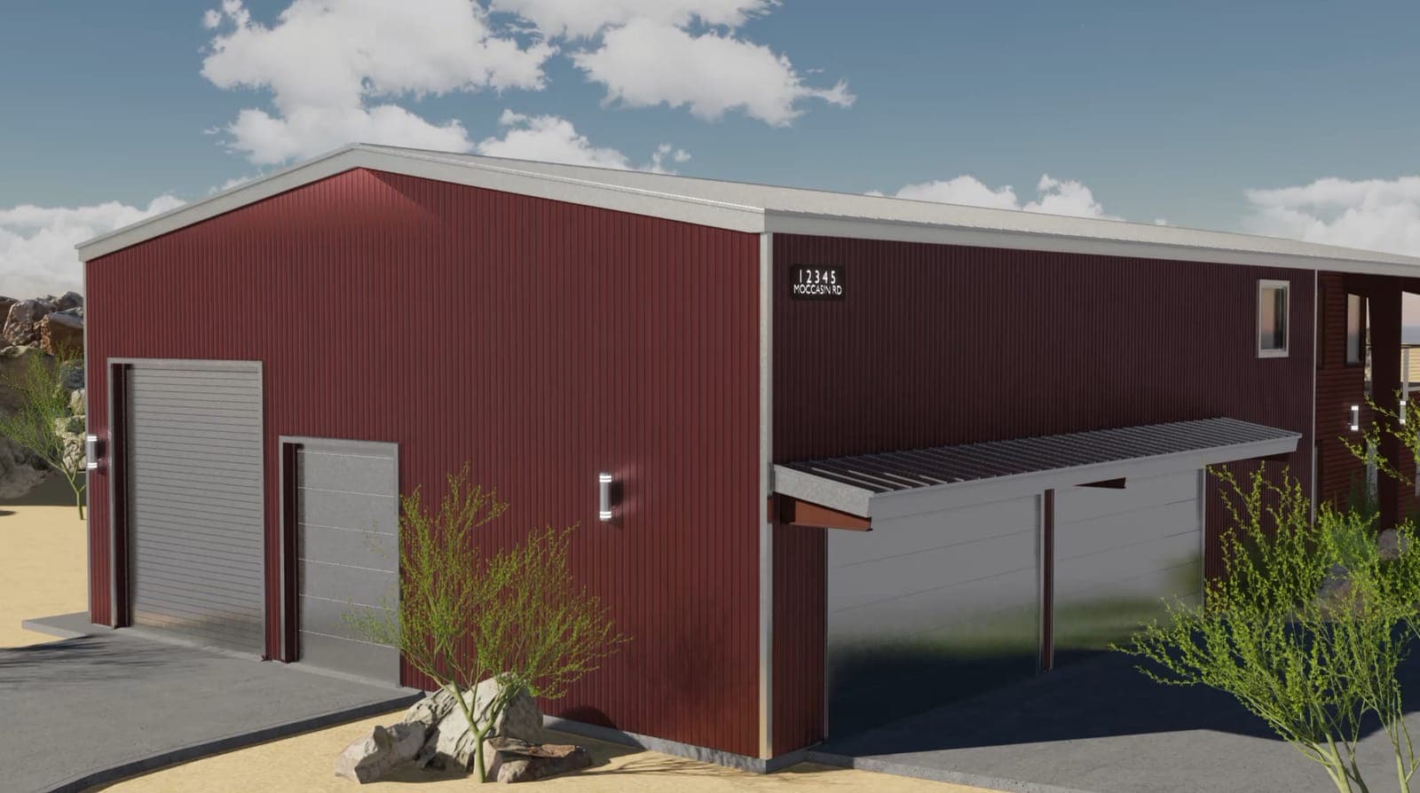Metal Shop Building