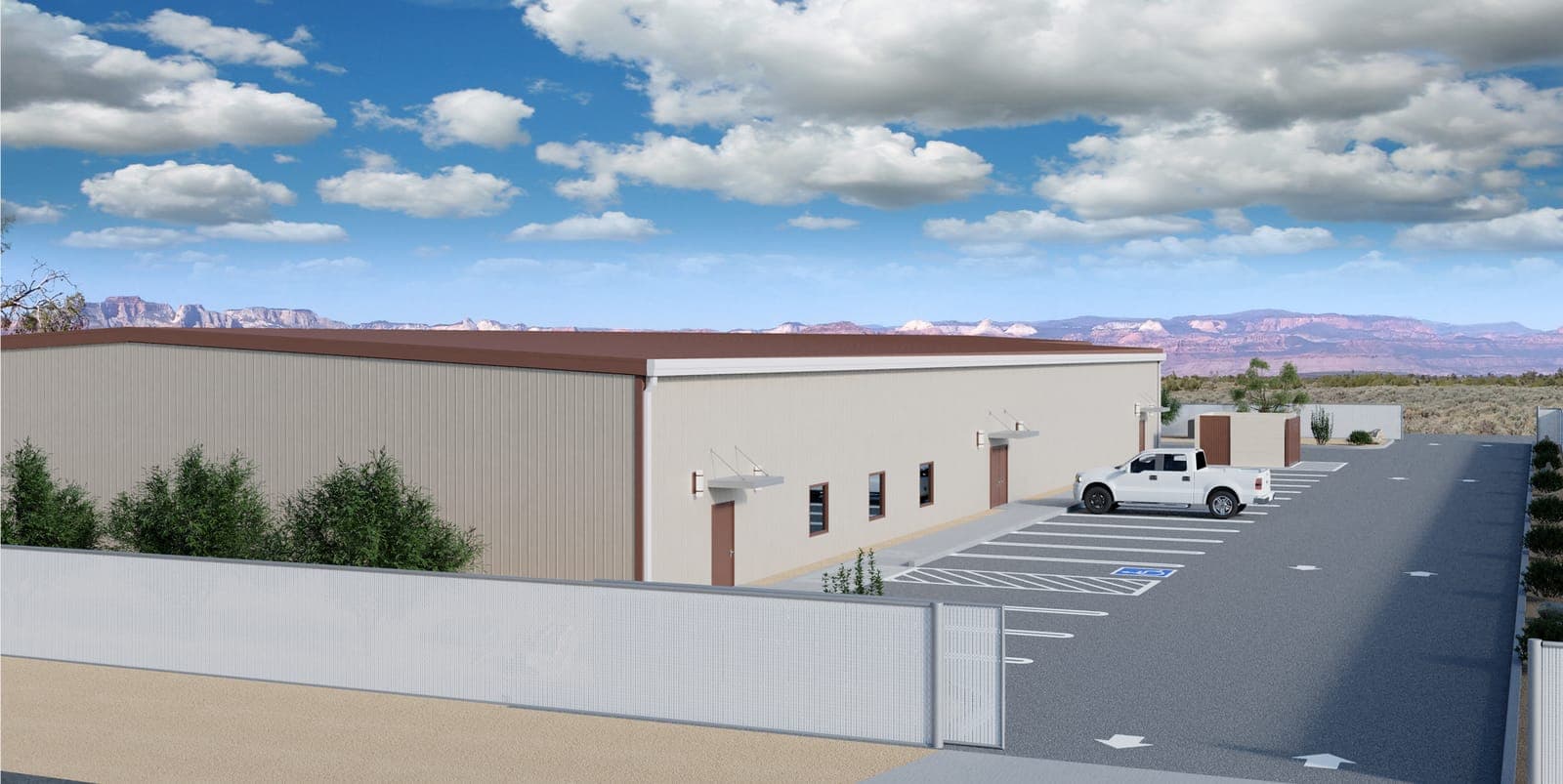 Industrial Yard & Warehouse