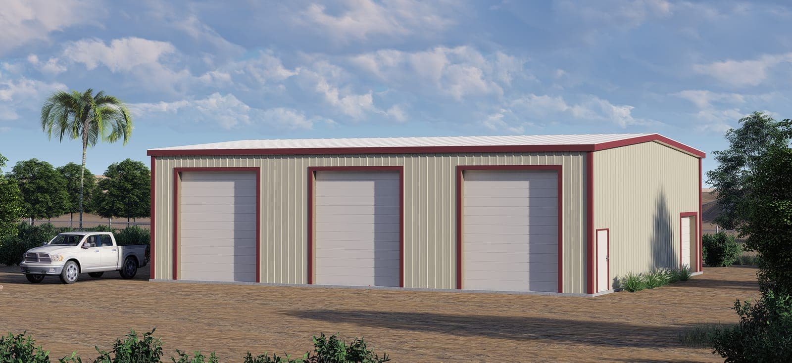 Metal Garage Building