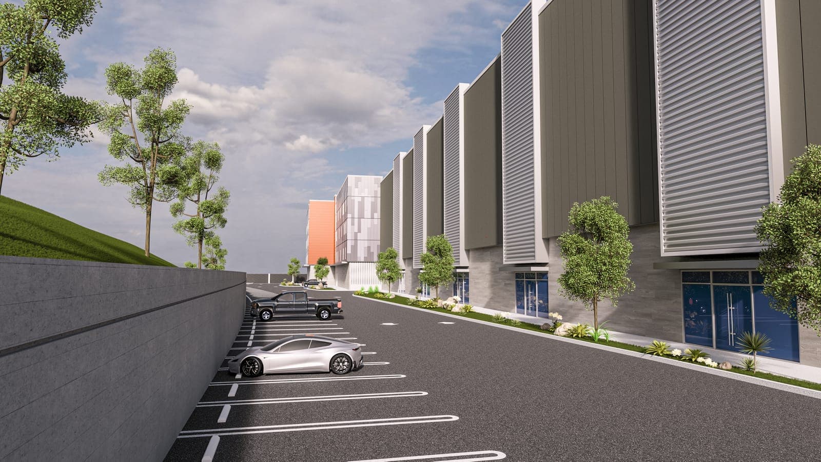 Industrial Park Frontage