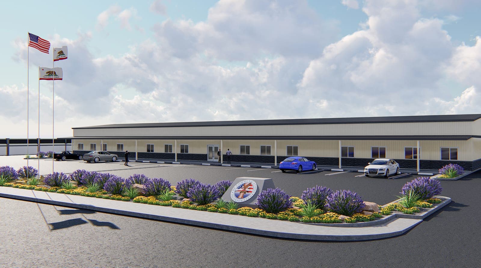 Retail Center Entry
