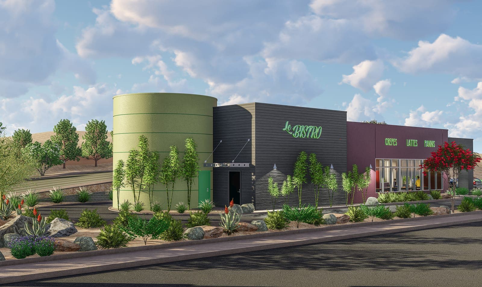 Bistro & Retail Center