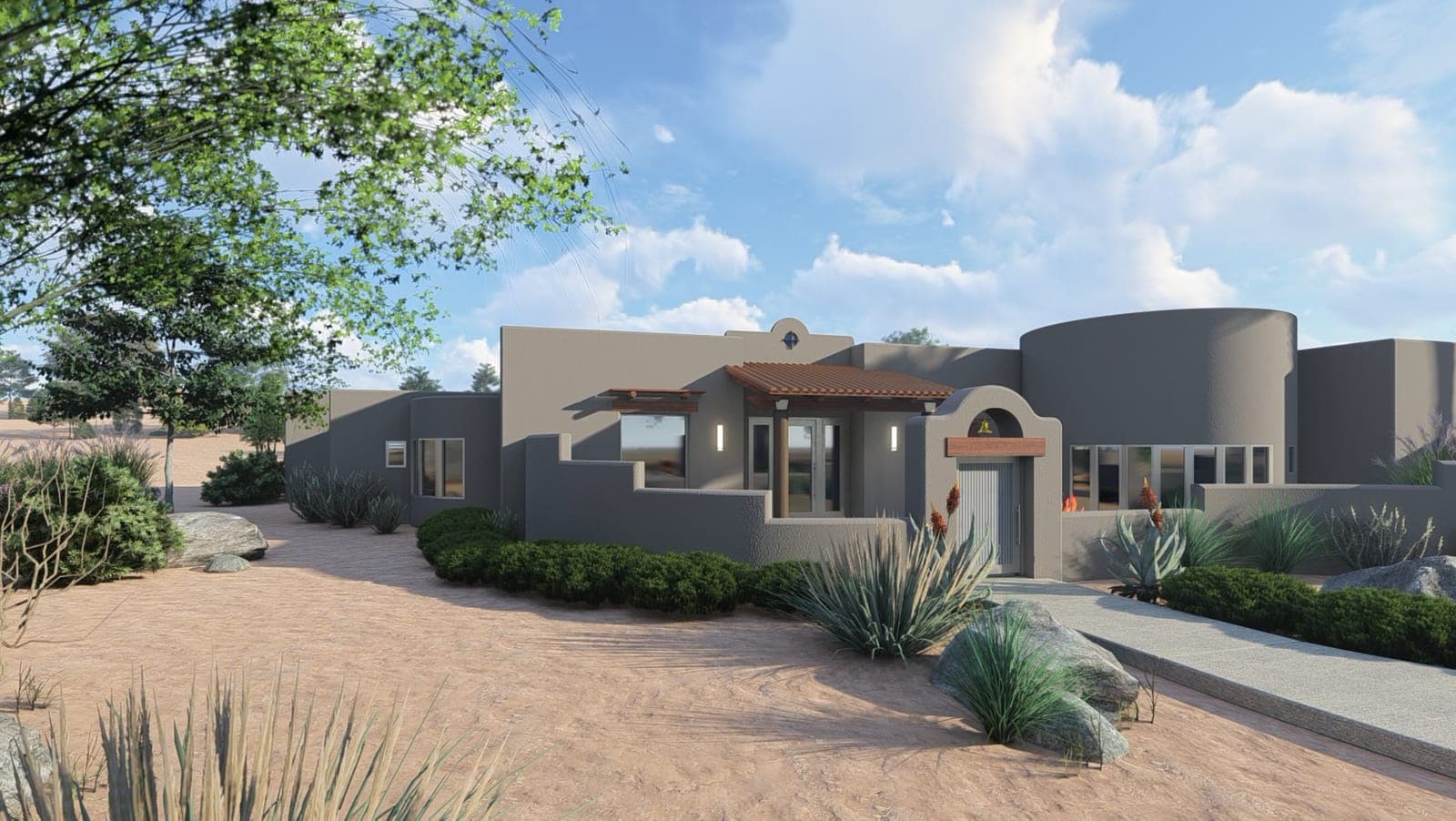 Desert Streetscape Homes
