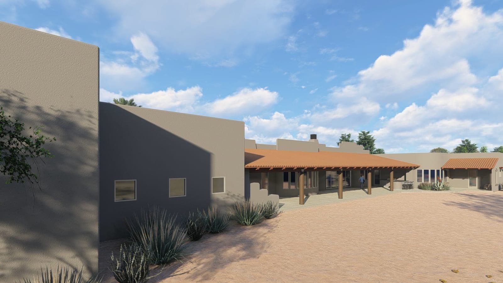 Adobe Ranch Buildings