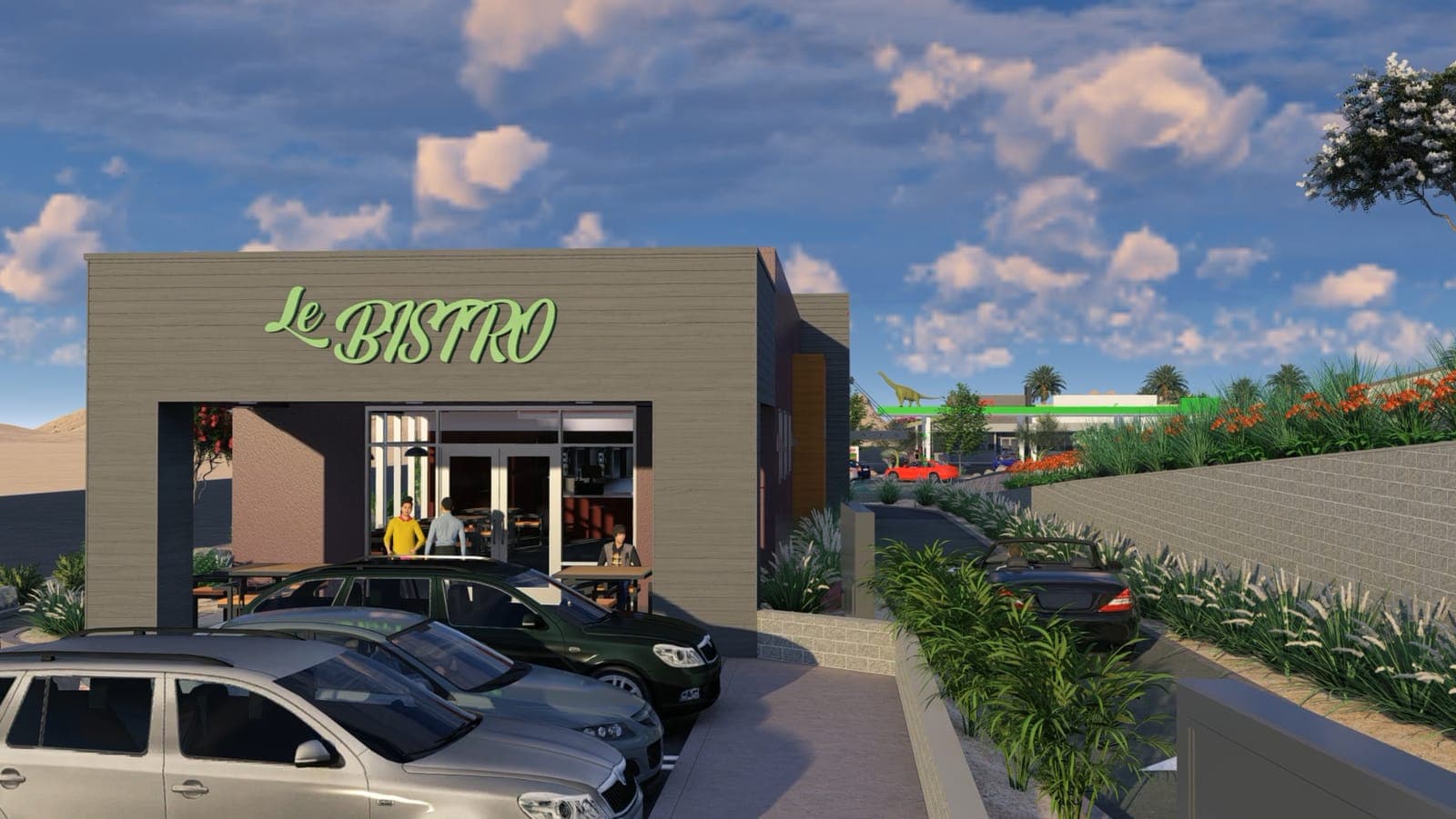 Bistro Storefront