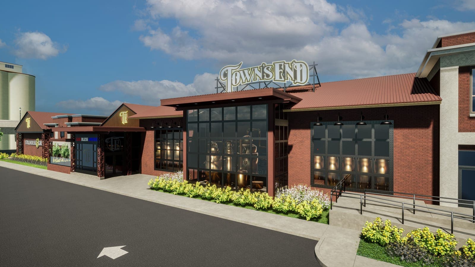 Brewery Streetscape