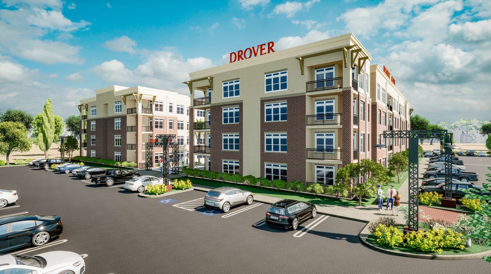 Apartment & Retail Building