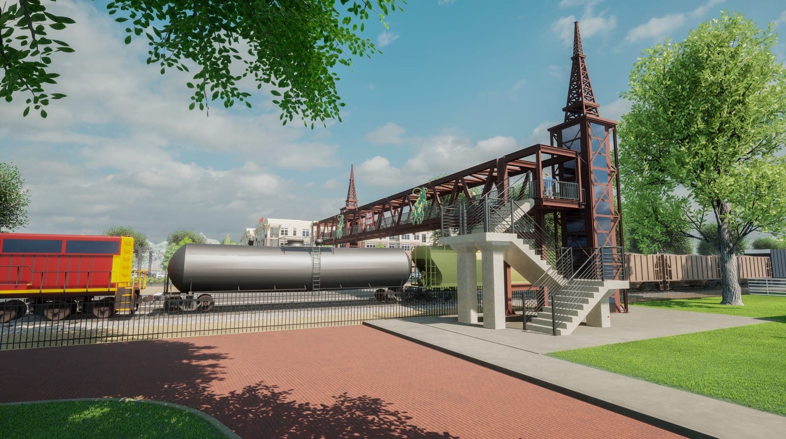 Rail Depot Plaza