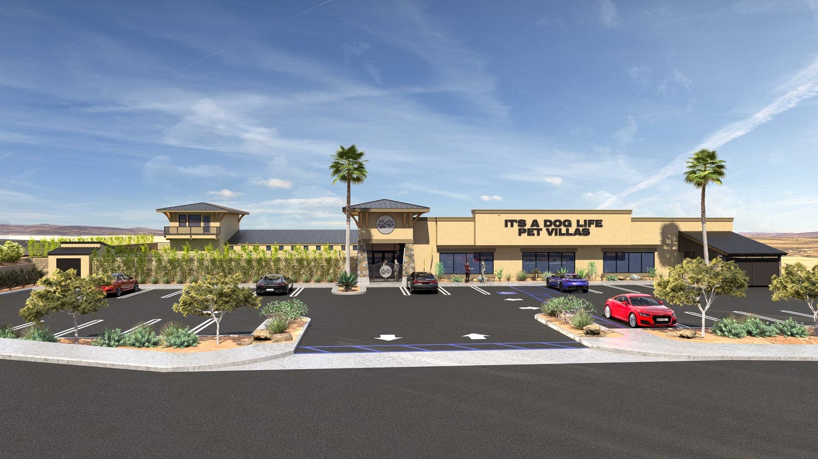 Retail Pad Building