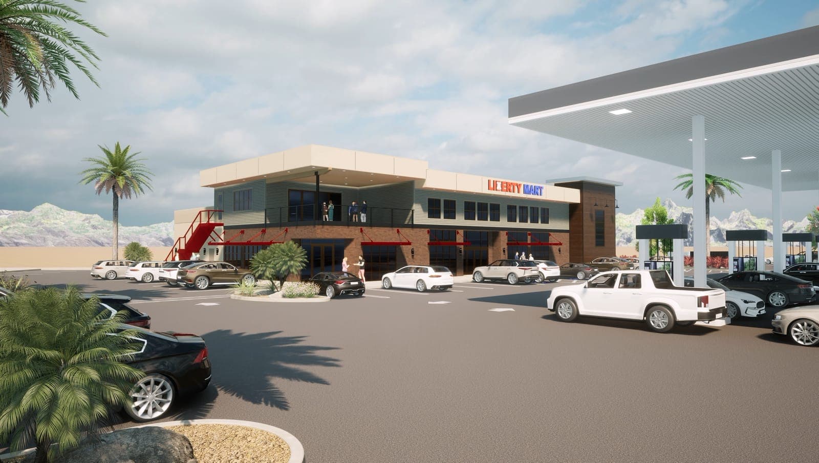Truck Stop Retail Center