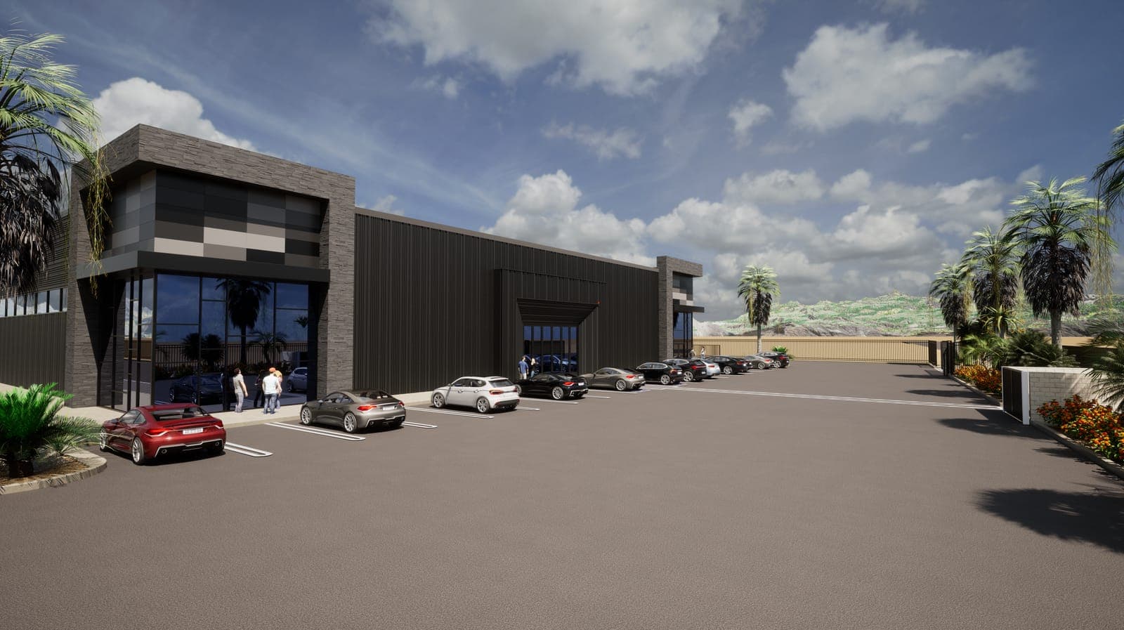 Industrial Retail Frontage