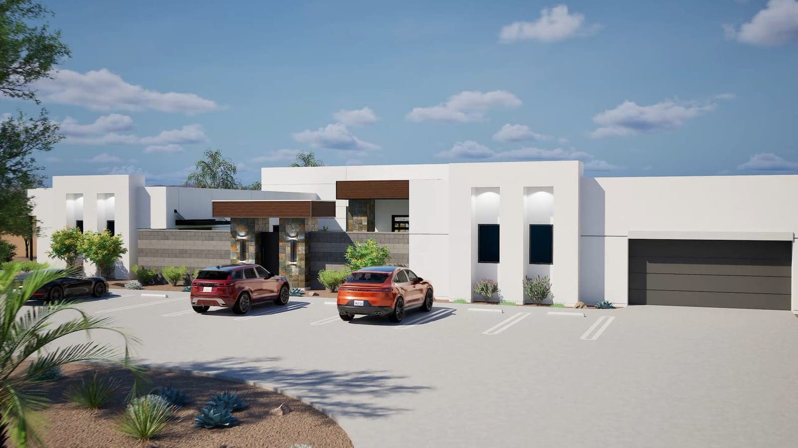 Commercial Garage Building