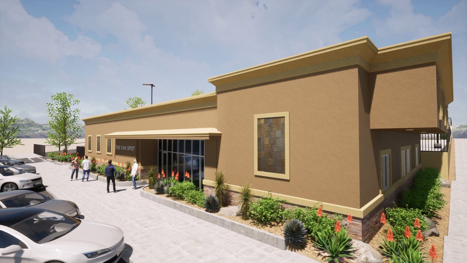 Retail Corner Building