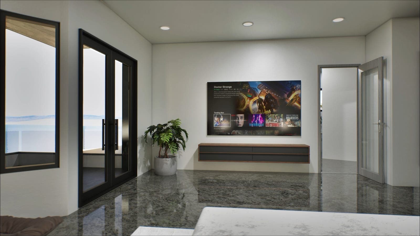 Media Room Entry