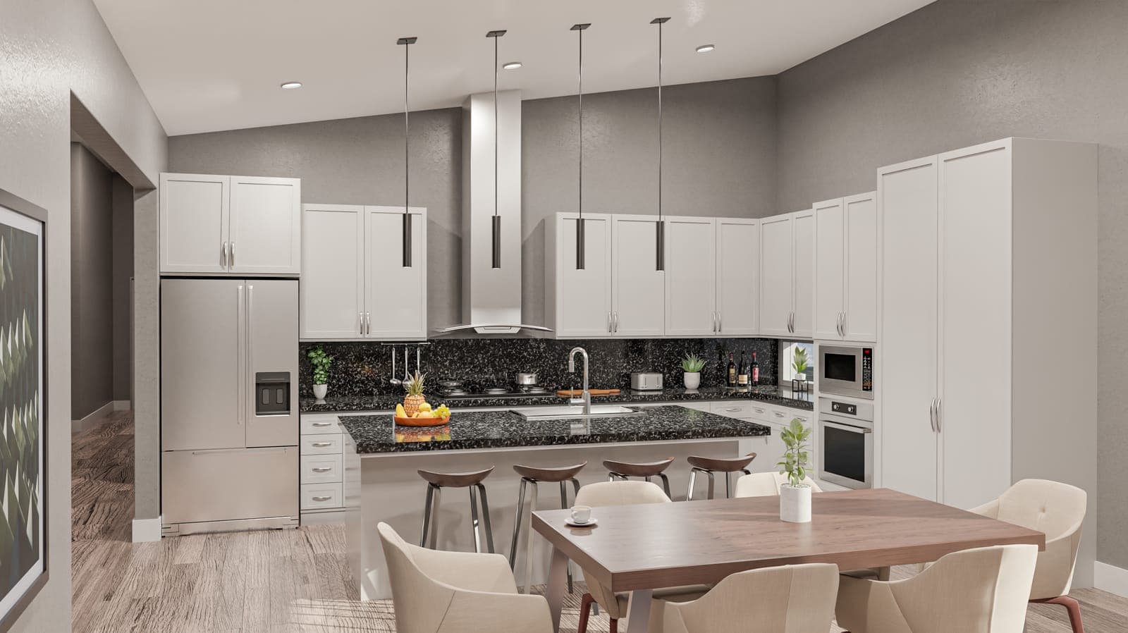 Open Kitchen & Dining
