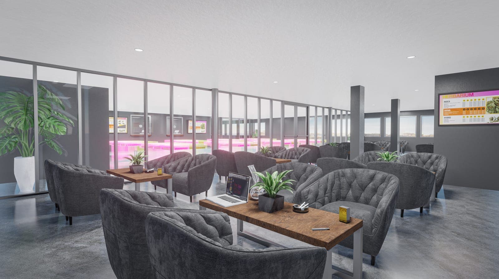 Rooftop Lounge Seating