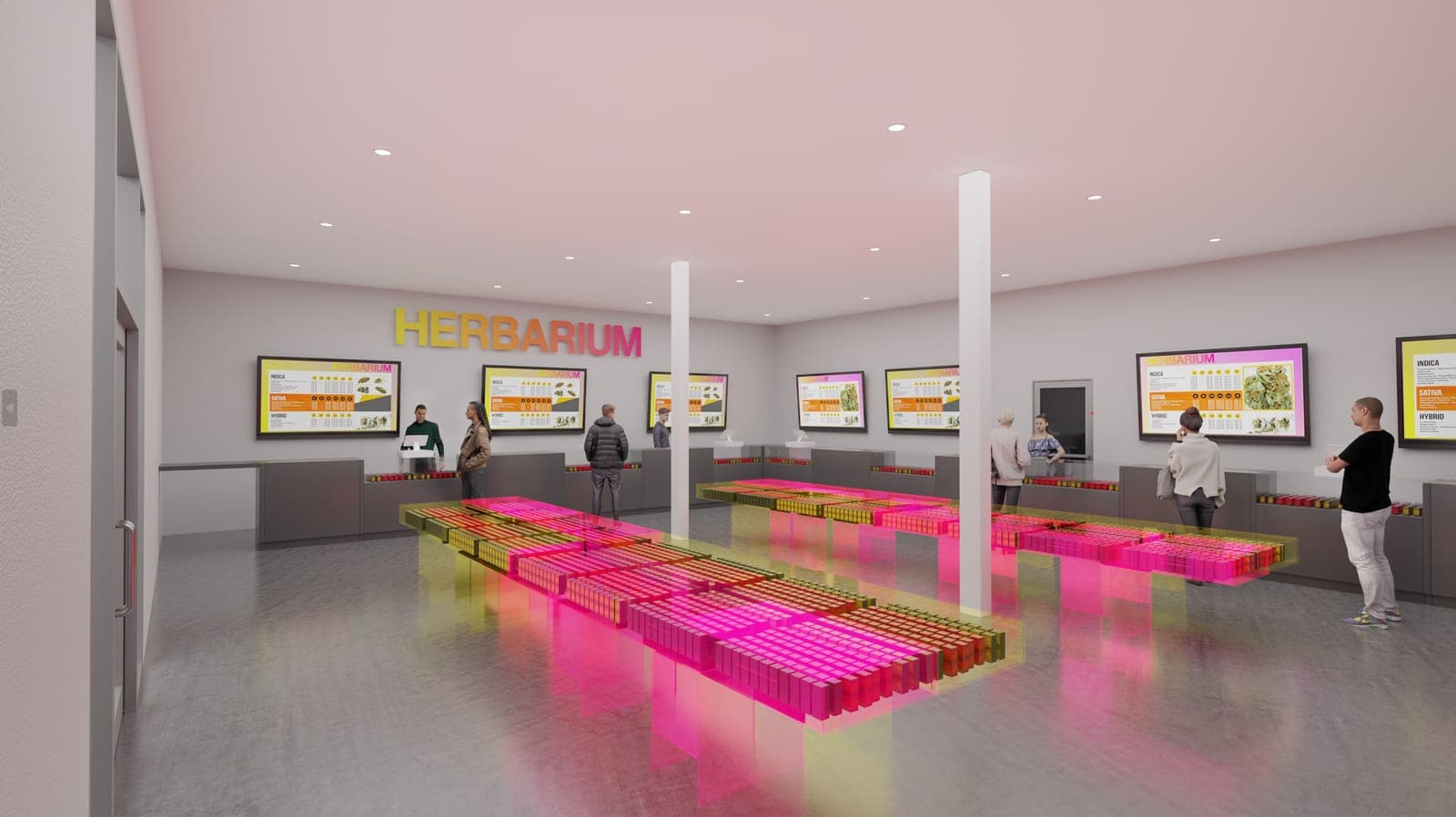 Dispensary Display Floor