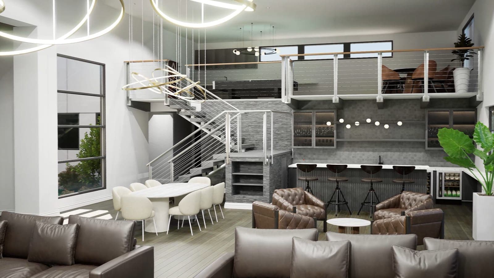 Loft Lounge & Stair