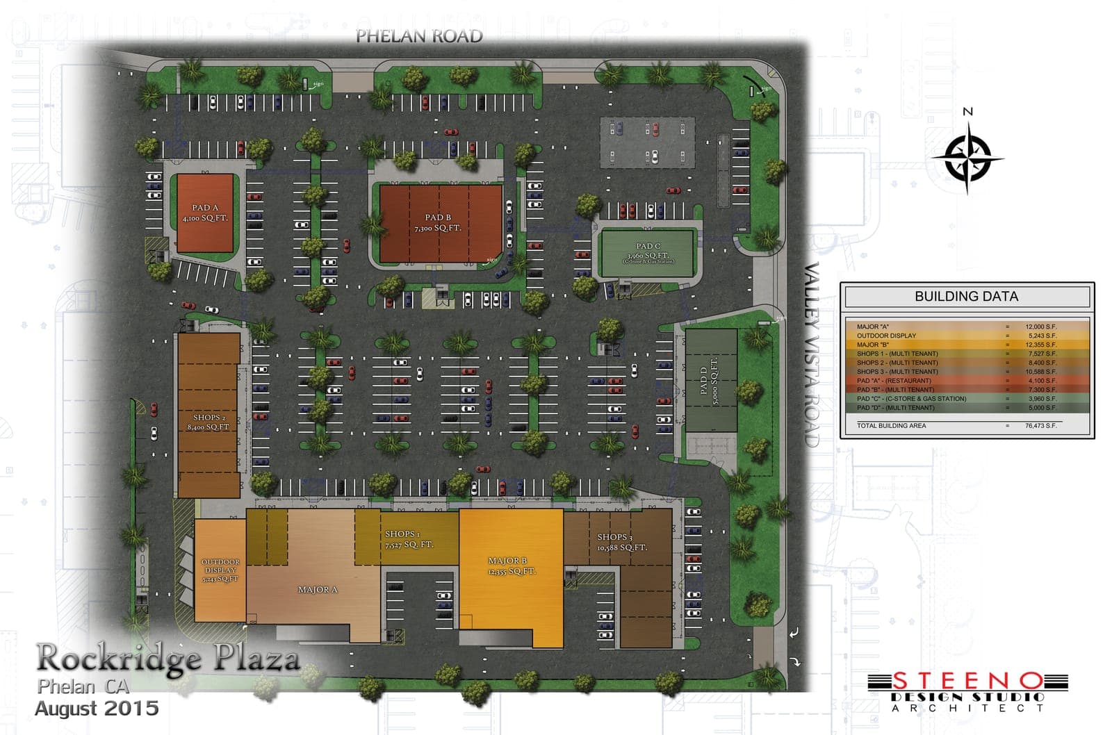 Shopping Center Site Plan