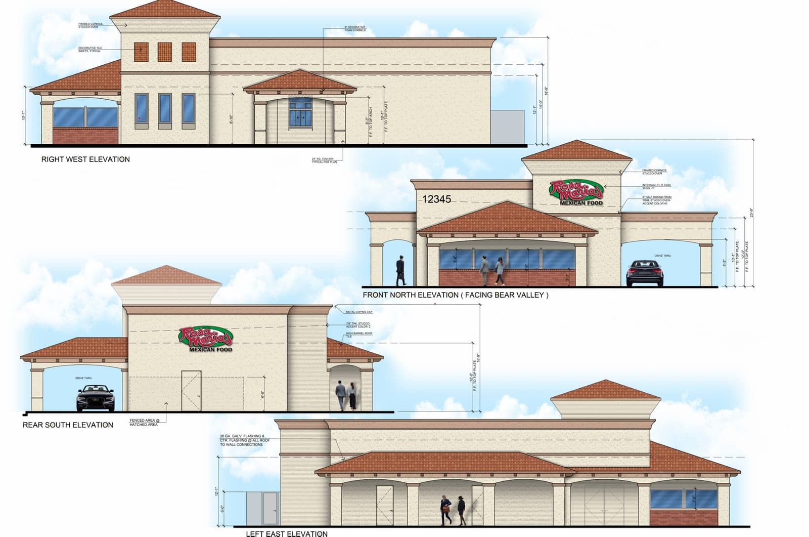 Mixed-Use Elevations