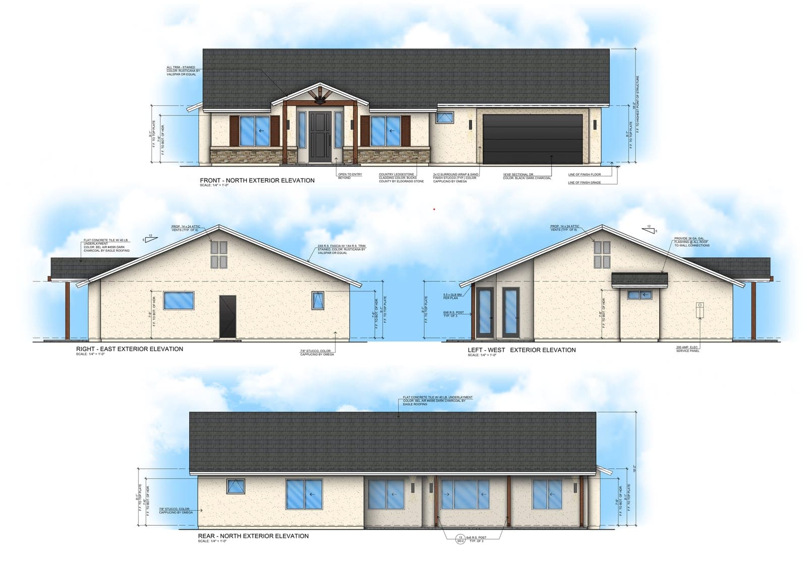 Single-Family Elevations