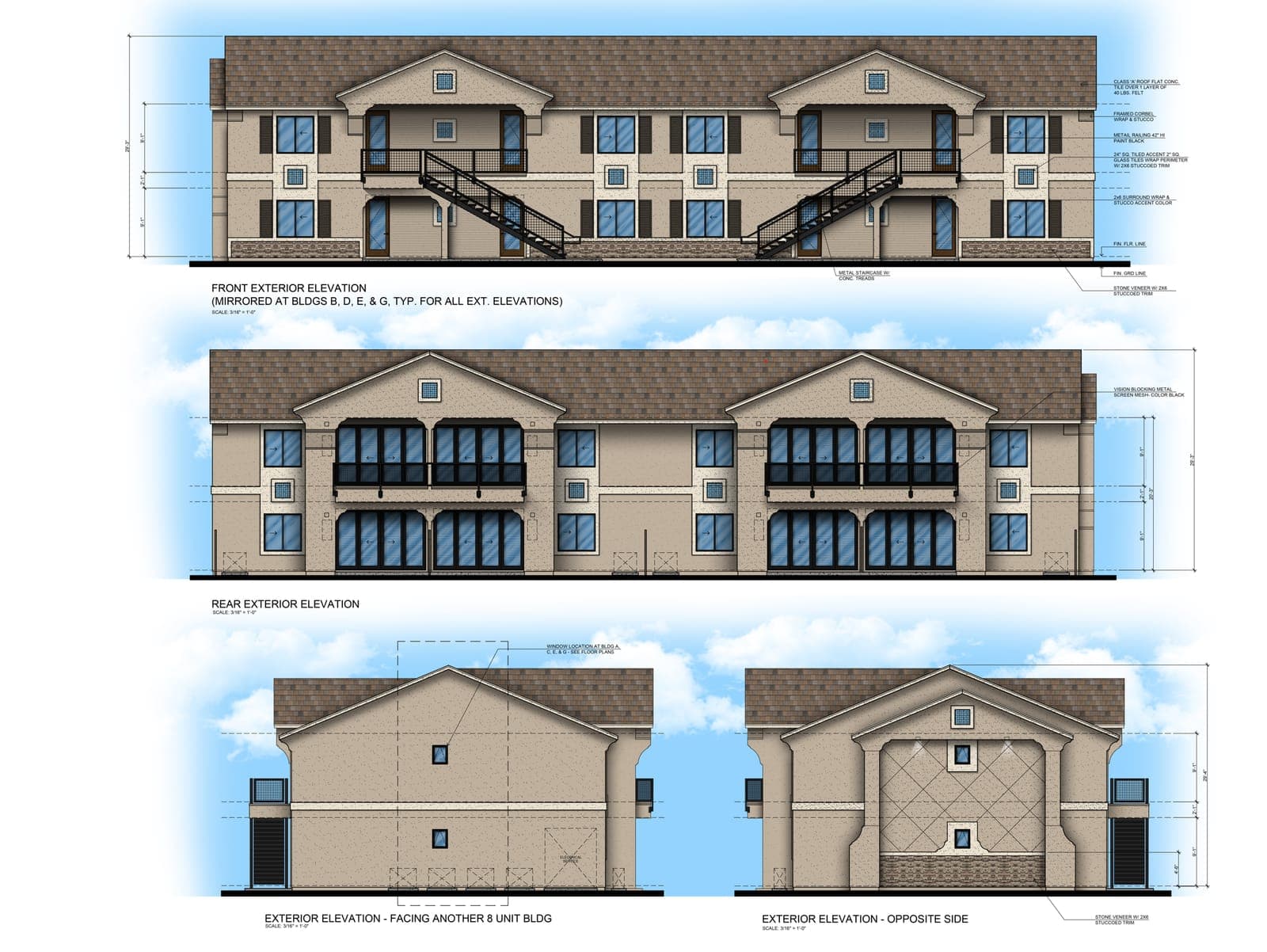 Apartment Elevations