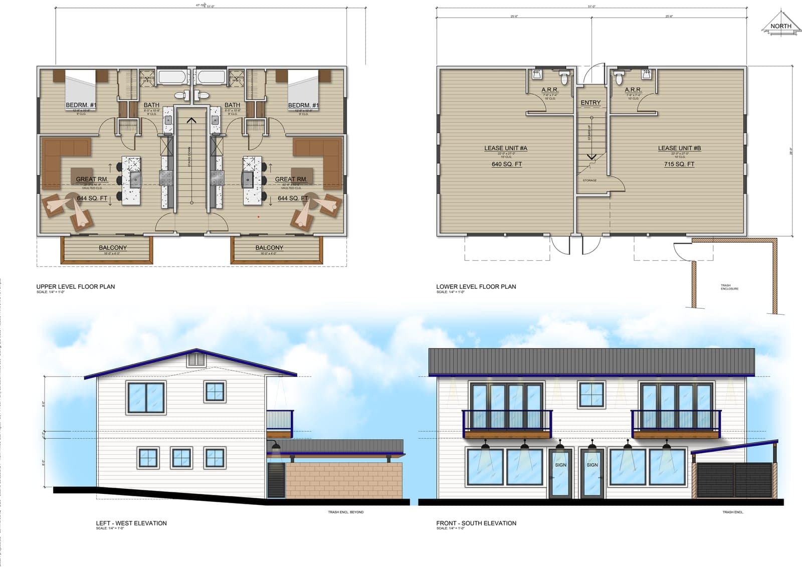 Residential Plan & Elevations
