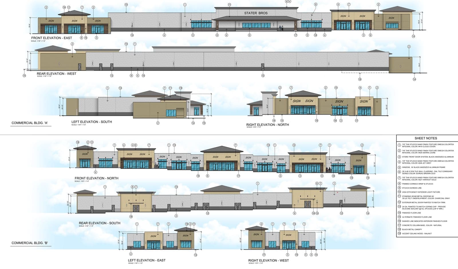 Commercial Building Elevations