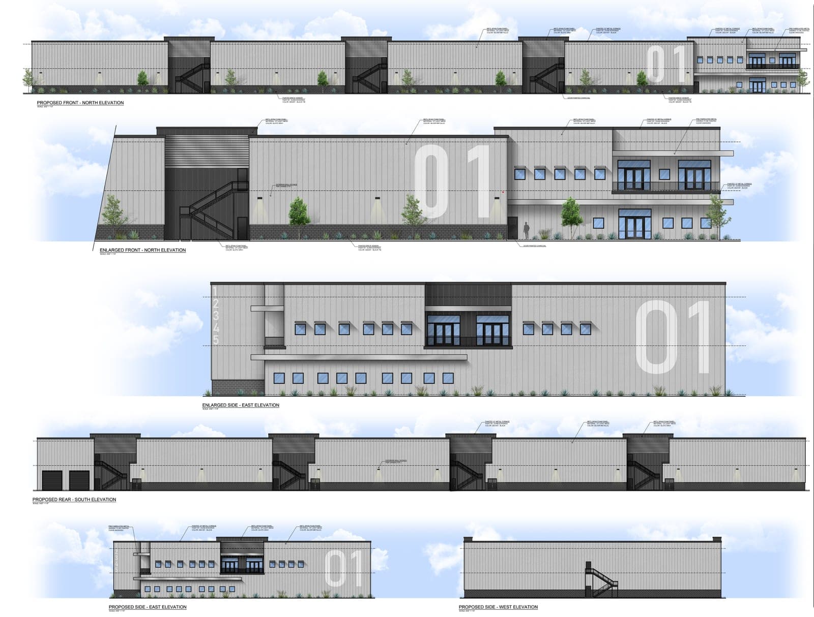 Industrial Campus Elevations