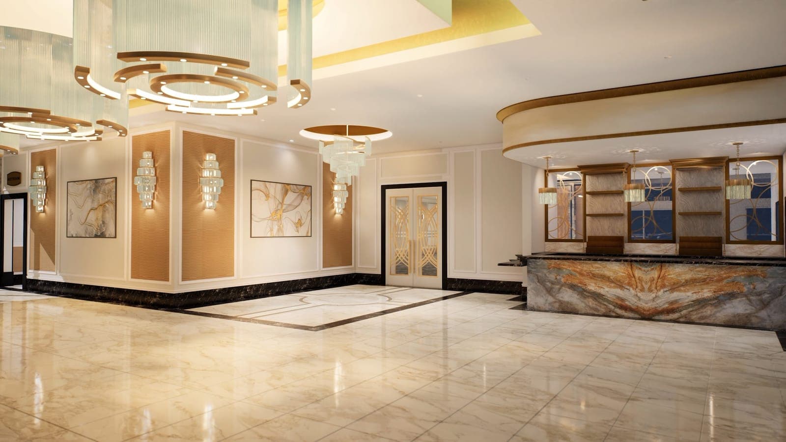 Executive Marble Lobby