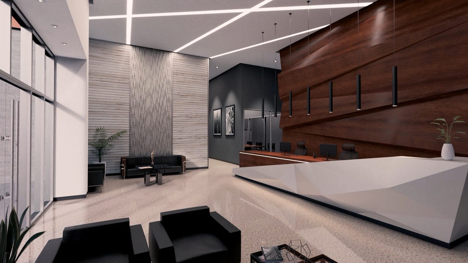 Corporate Reception Lobby