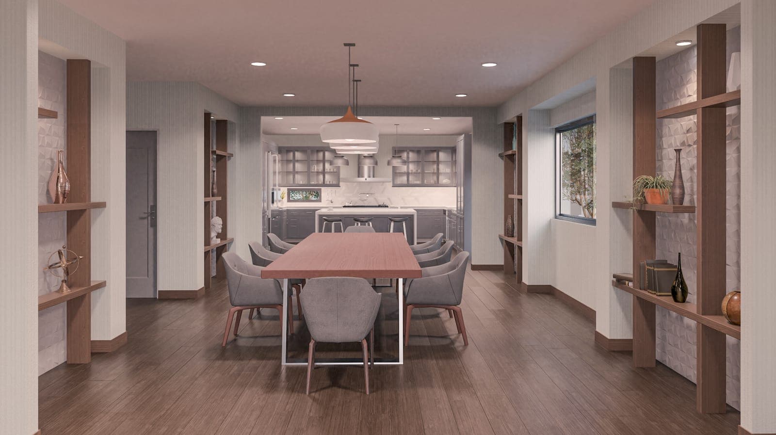 Dining Room & Kitchen
