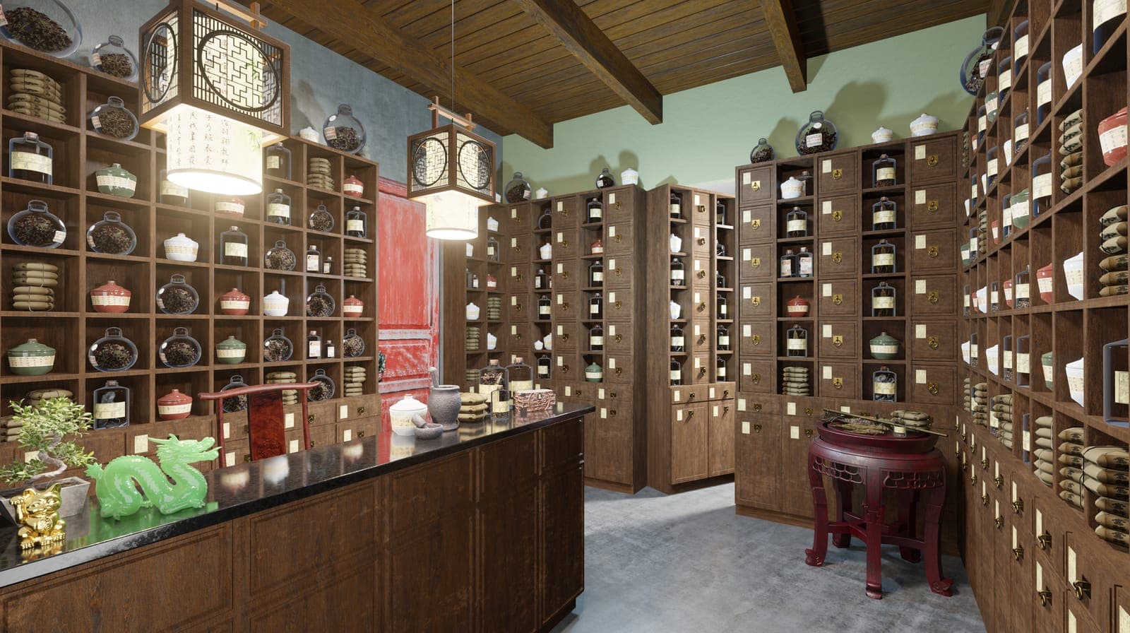 Herbal Apothecary Shop