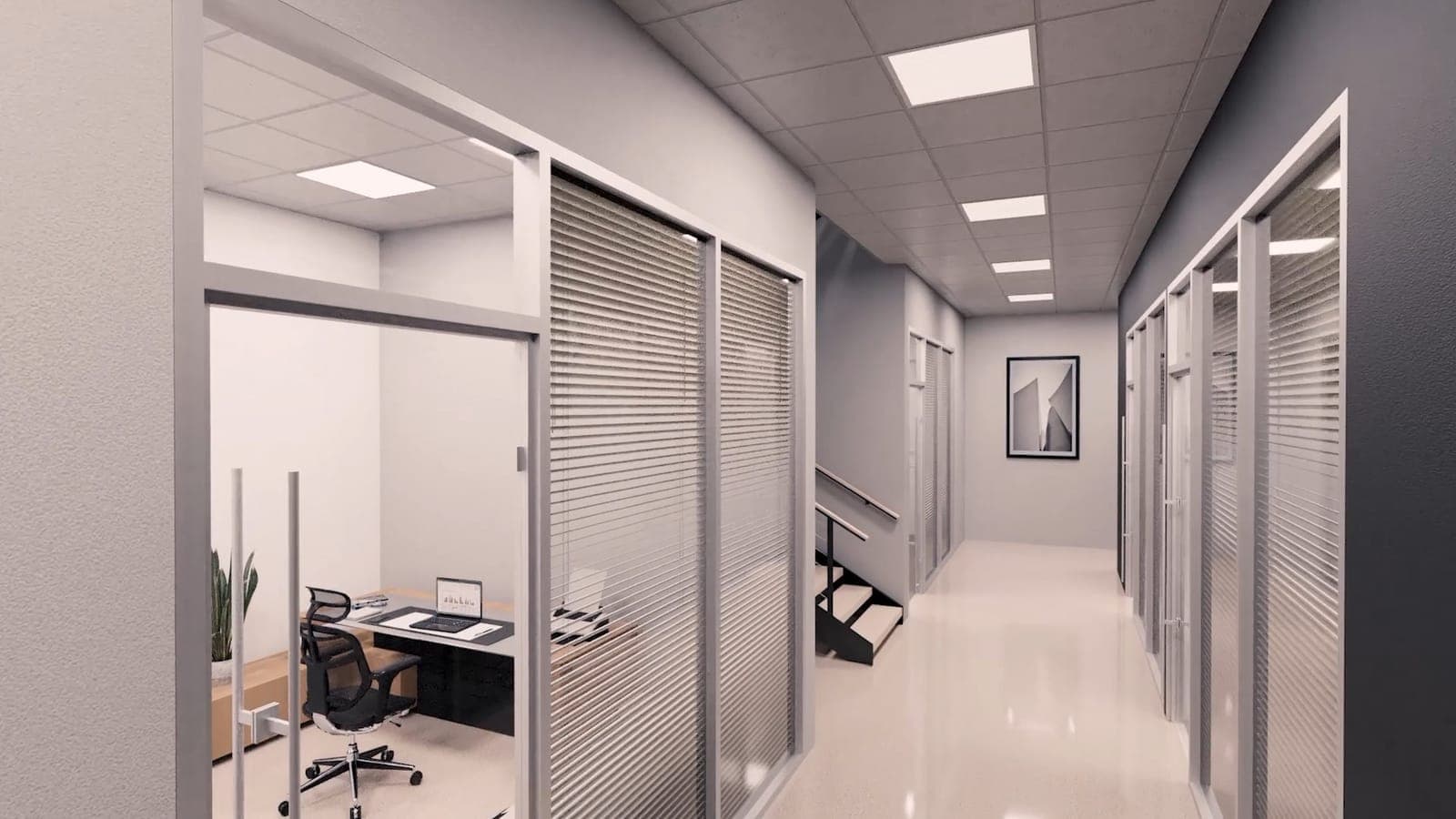 Private Office Corridor