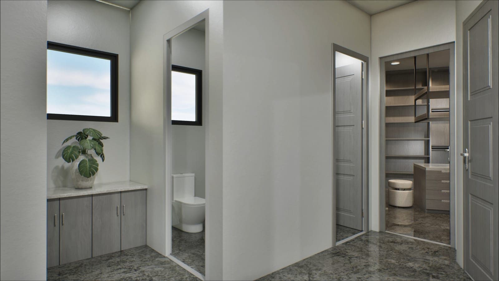 Master Suite Hallway